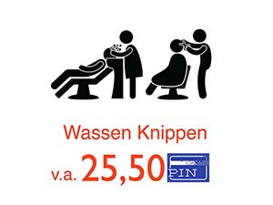 wassen en knippen