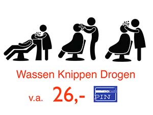 wassen knippen drogen