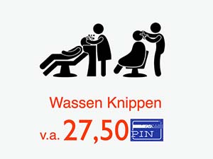 wassen en knippen